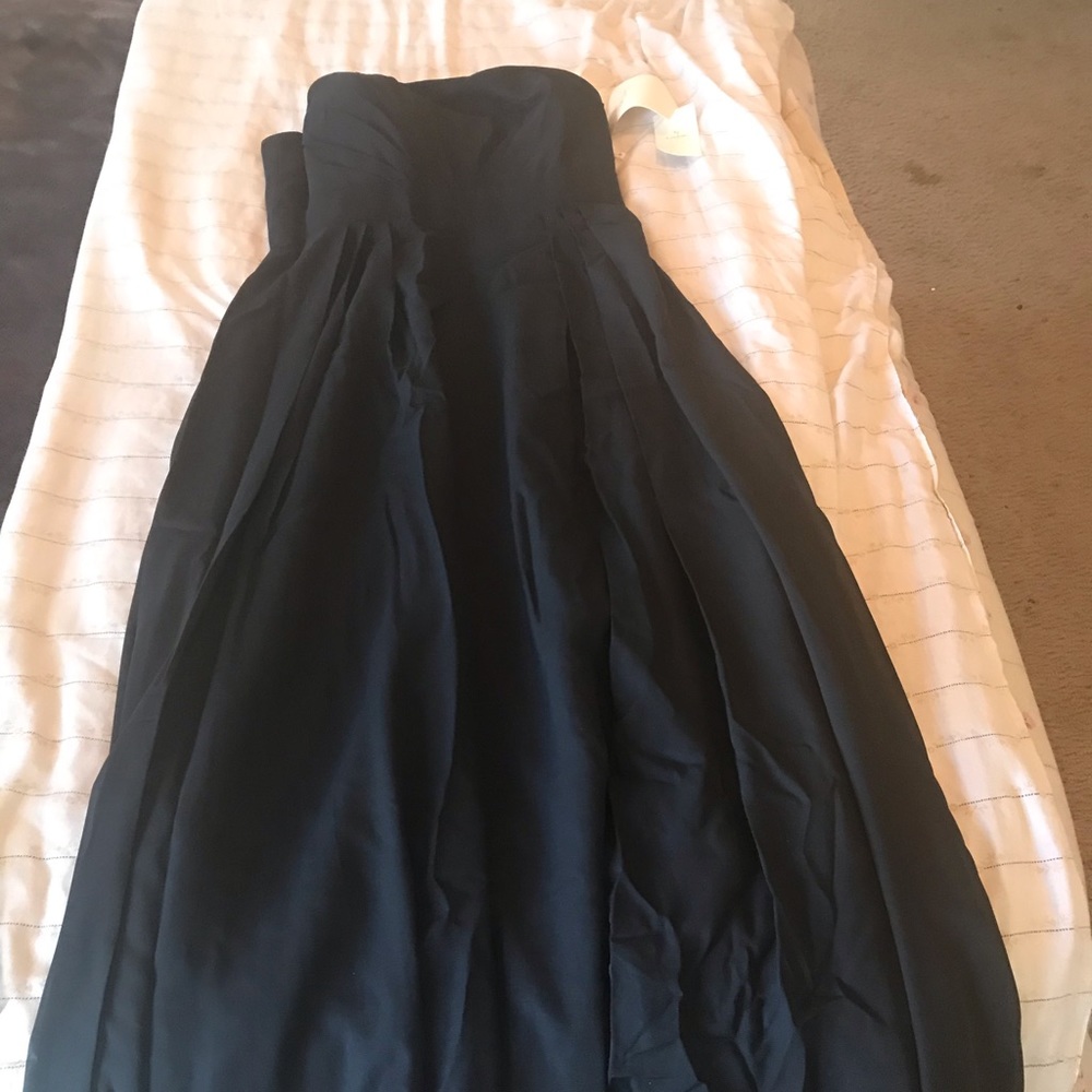 Black dress with cape